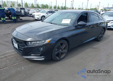 2018 Honda Accord Sport из США, поврежденный, VIN 1HGCV1F35JA188968